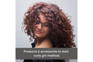 What products & accessories do you need to start Curly Girl or CG method?