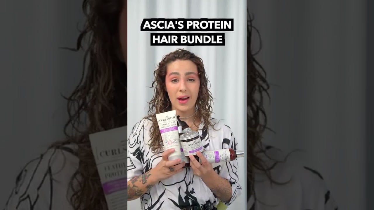 How to use Curlsmith protein bundle for color damaged hair?