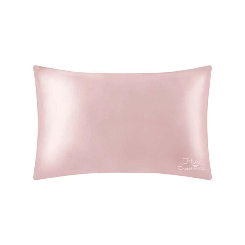 Silk Zippered Pillowcase - Pink