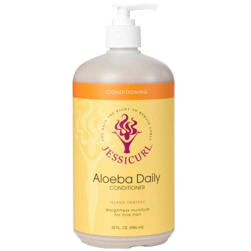 Jessicurl - Aloeba Daily Conditioner - 32 oz Citrus Lavender Product