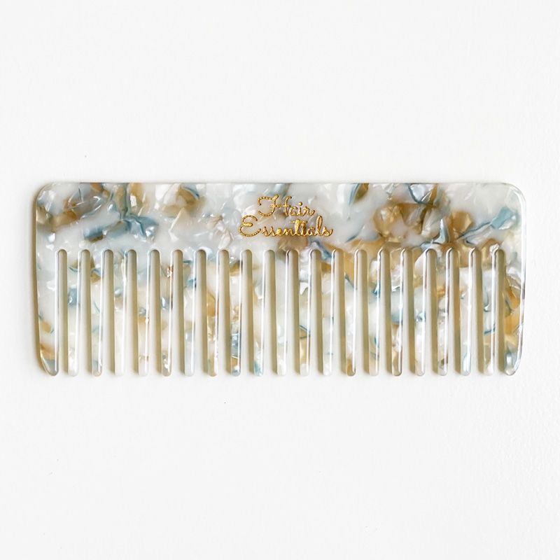 Wide Tooth Comb - Aqua