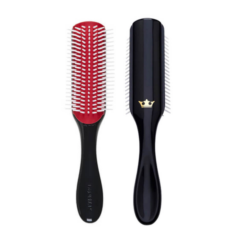 Denman - D3 Styler (7 Rows) Black with Gold Crown