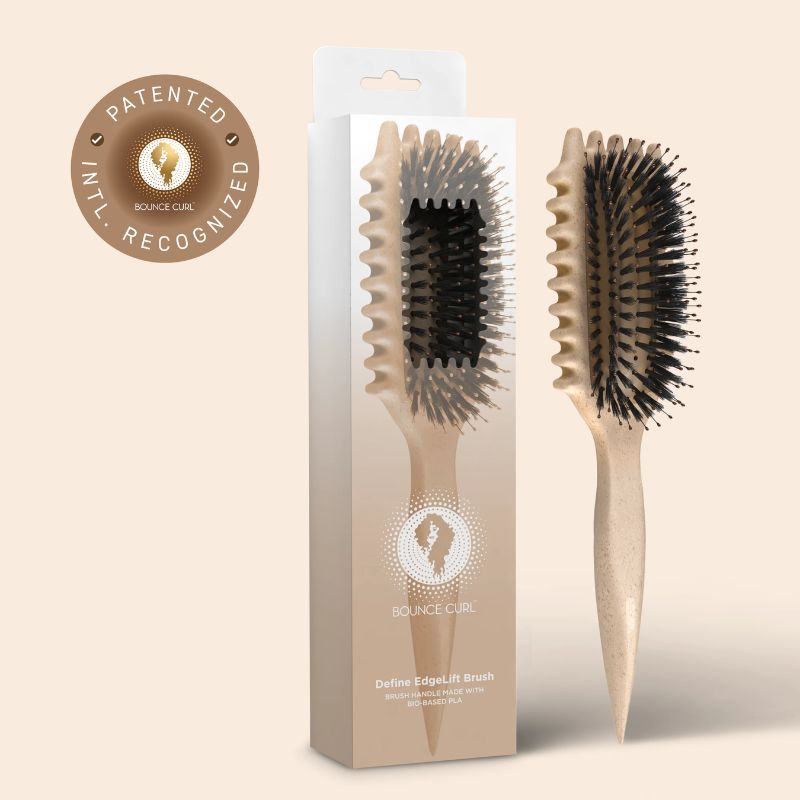 Bounce Curl - Define Edge Lift Brush-Tan