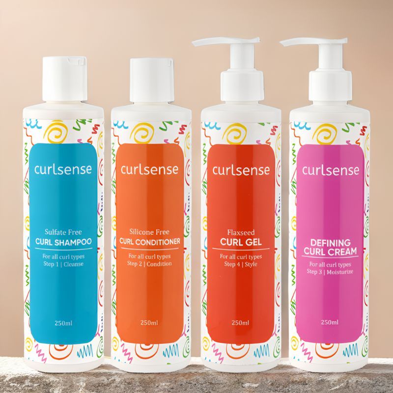 Curlsense - Wash & Style Bundle For Finer Waves & Curls