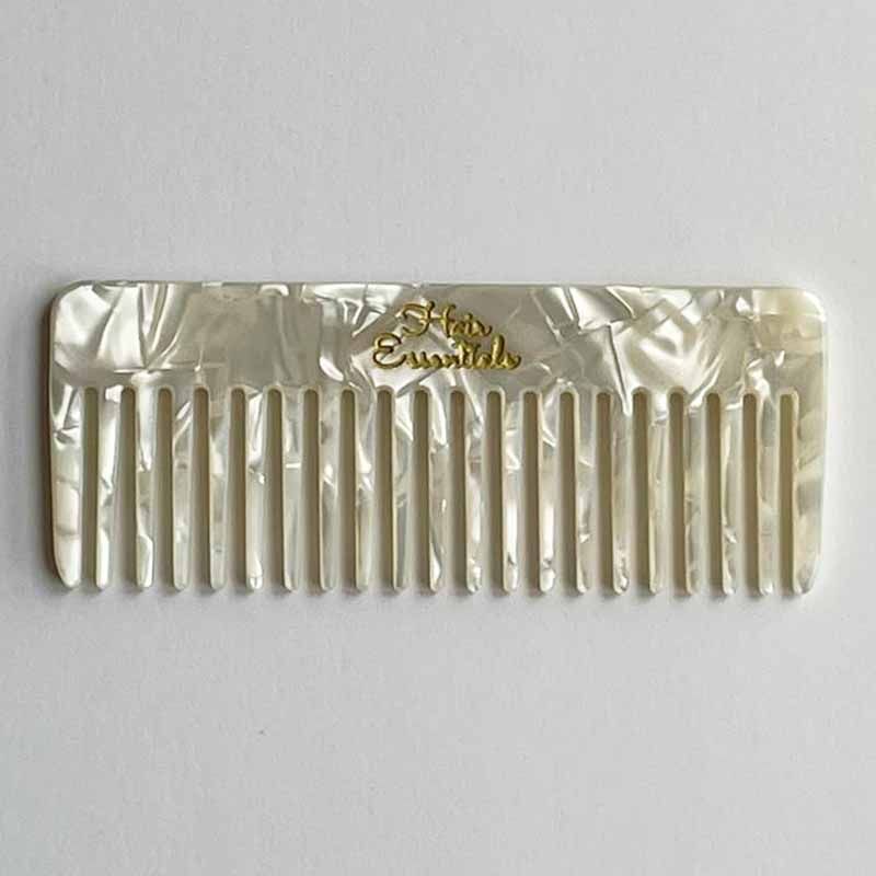 Wide Tooth Comb - Pearl