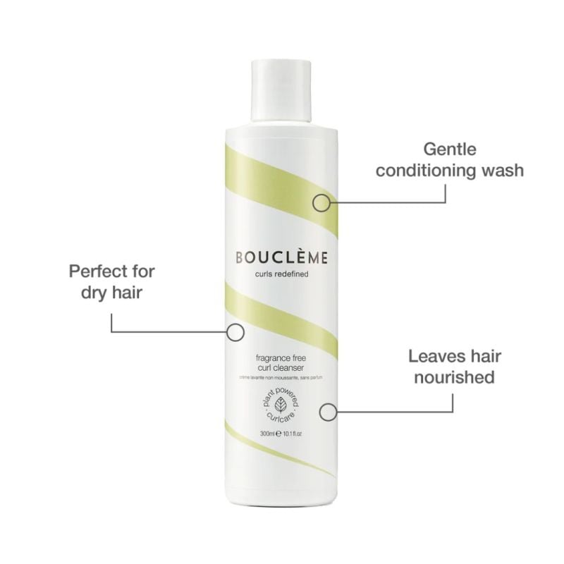 Fragrance Free Curl Cleanser 300ml- BOUCLEME
