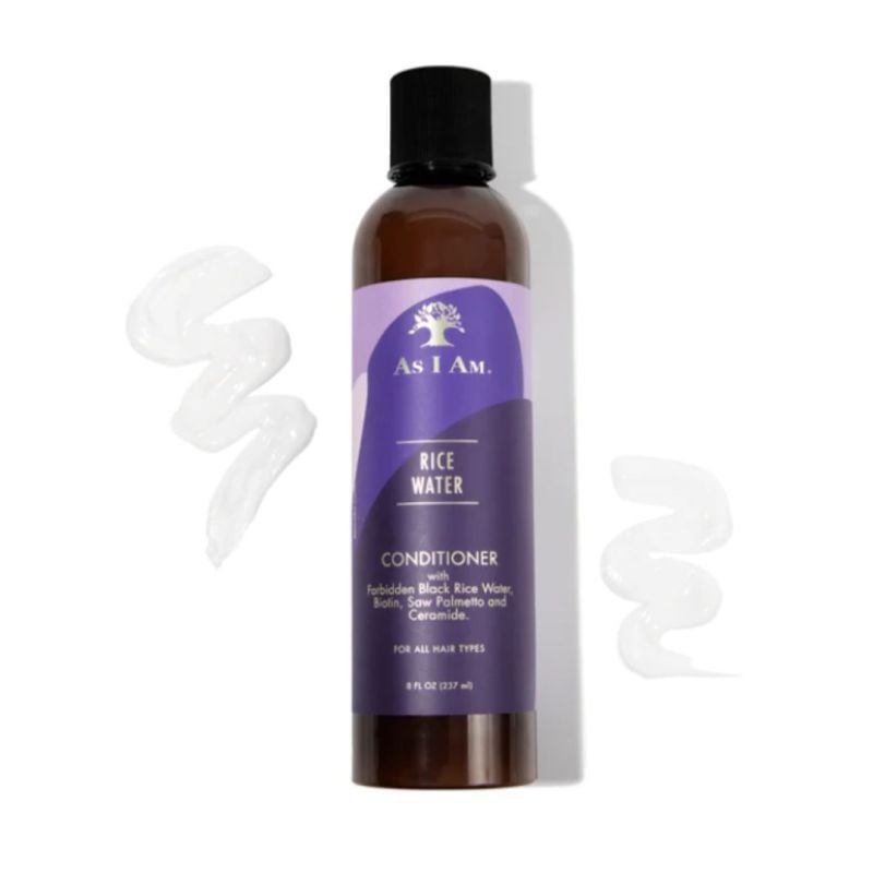 As I Am - Rice Water Conditioner - 8oz-  AS I AM - RICE WATER