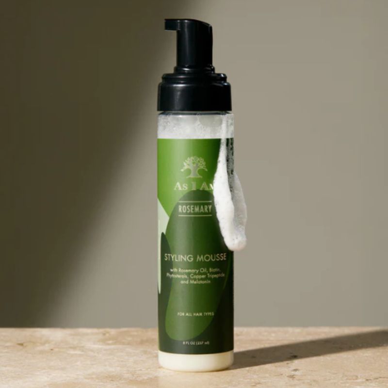 As I Am Rosemary Styling Mousse 8 oz