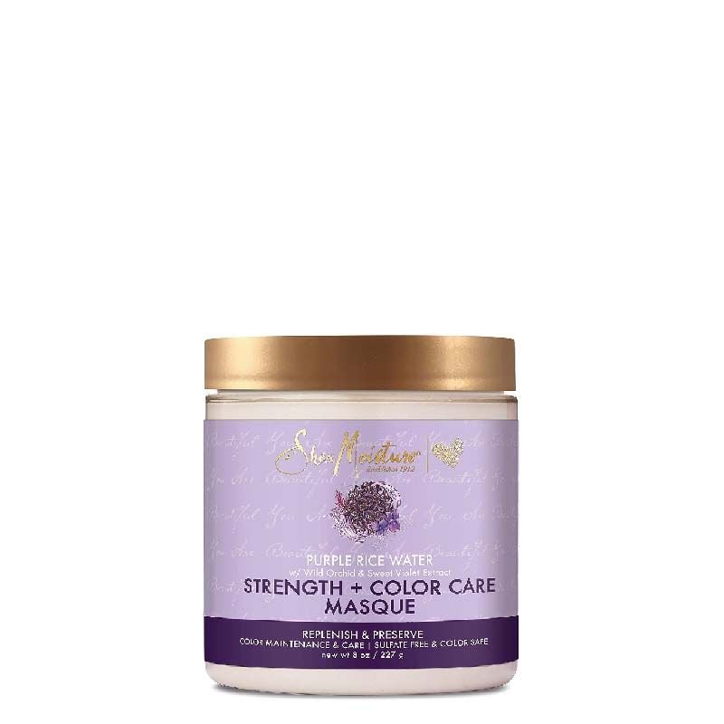 Shea Moisture - Purple Rice Water Strength + Color Care Masque Product