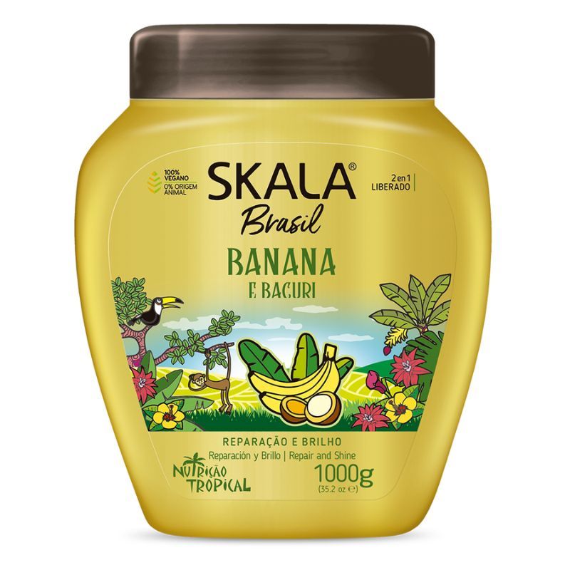 Skala Brasil- Cream Banana E Bacuri 1000g