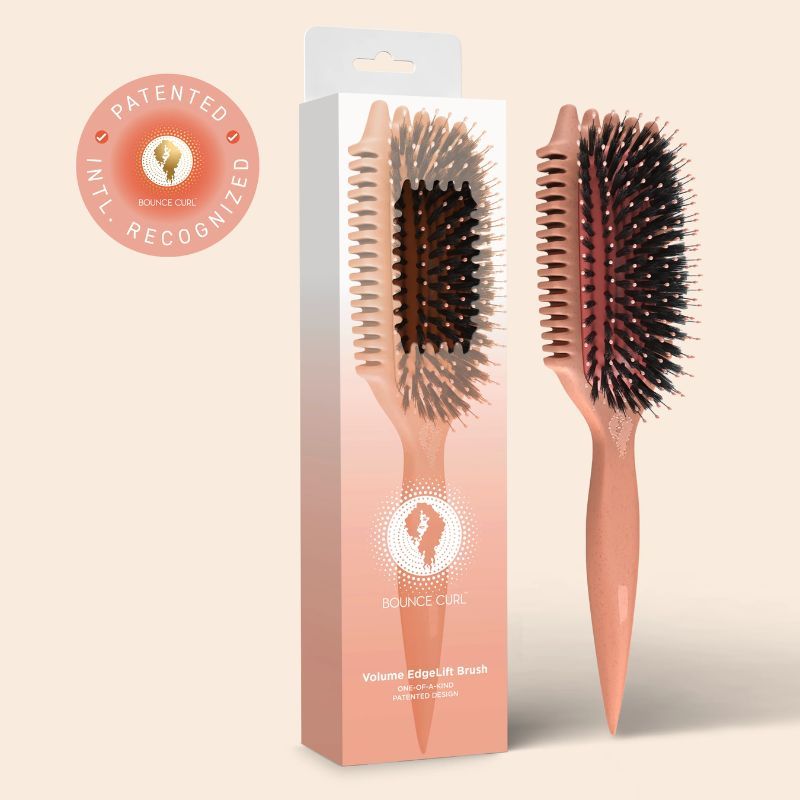 Bounce Curl - Volume EdgeLift Brush -Peach